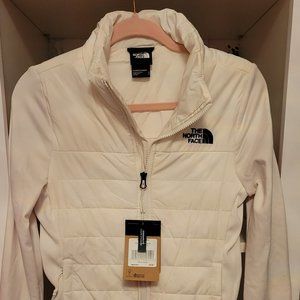 (NWT) The North Face Women's Mashup Insulated Jacket, Gardenia White, Small